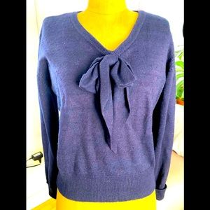 LIZ CLAIBORNE COLLECTION sweater in navy!